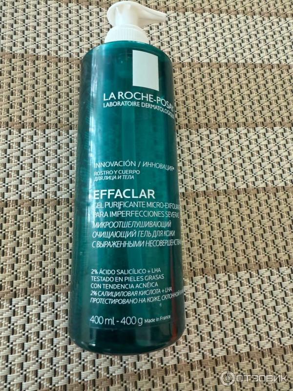 Микроотшелушивающий очищающий гель La Roche-Posay Effaclar фото