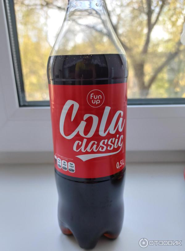 Отзыв о Напиток безалкогольный сильногазированный Fun up Cola Classic ...