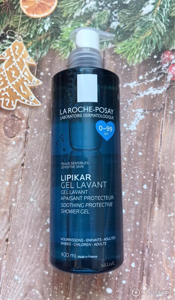 Успокаивающий гель для душа La Roche-Posay Lipikar gel lavant с защитными свойствами на основе термальной воды фото