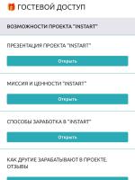 Бизнес-проект INSTART фото