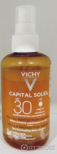 Солнцезащитный двухфазный спрей VICHY IDEAL SOLEIL активатор загара SPF30 фото