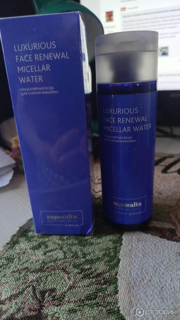 Мицеллярная вода Сибирское здоровье Experalta Platinum фото