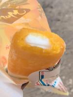 Пломбир ванильный в апельсиновой глазури "Чистая Линия" фото