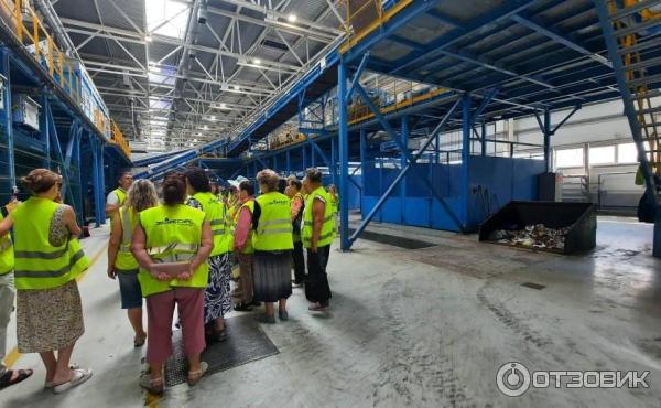 Экскурсия в сортировочный комплекс Тольяттинский ЭКОТЕХНОПАРК (Россия, Тольятти) фото