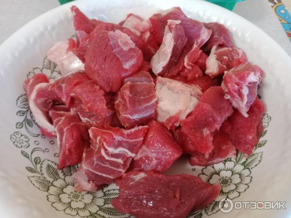 Полуфабрикат мясной Эколь Оптимум Говядина шейная часть фото