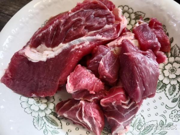 Полуфабрикат мясной Эколь Оптимум Говядина шейная часть фото