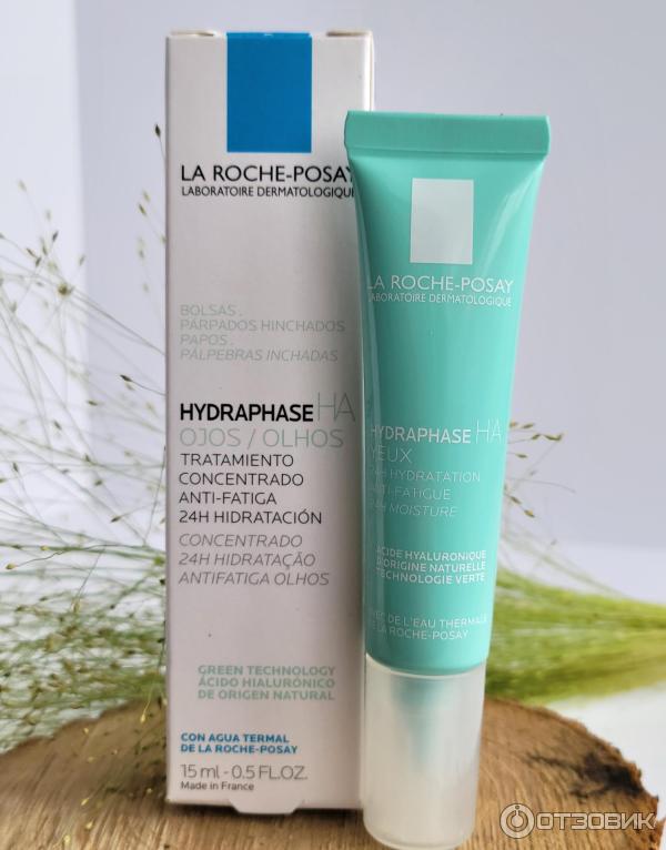 Концентрированный увлажняющий гель для контура глаз La Roche-Posay Hydraphase HA Yeux фото