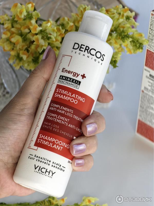 Шампунь против выпадения волос Vichy Dercos Energy фото