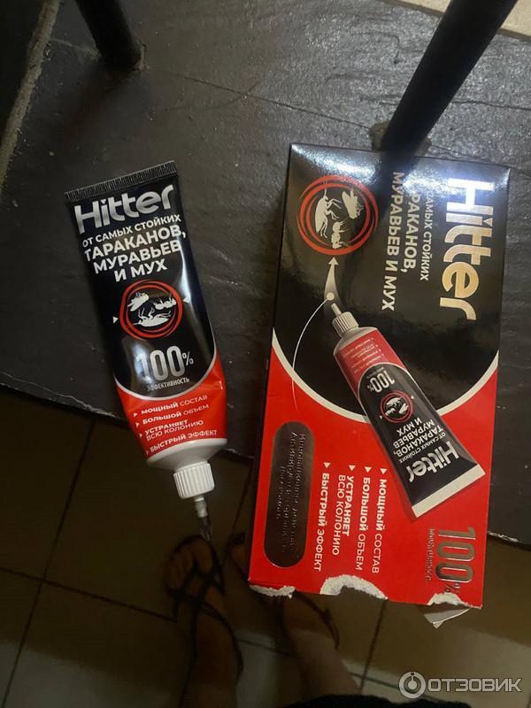 Гель от тараканов, муравьев и мух Hitter фото