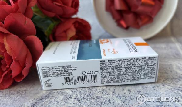 Легкий солнцезащитный флюид для лица La Roche-Posay Anthelios Uvair SPF50PA фото