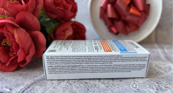 Легкий солнцезащитный флюид для лица La Roche-Posay Anthelios Uvair SPF50PA фото