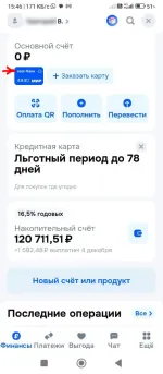 Карта Ozon Банка фото