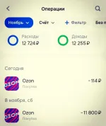 Карта Ozon Банка фото