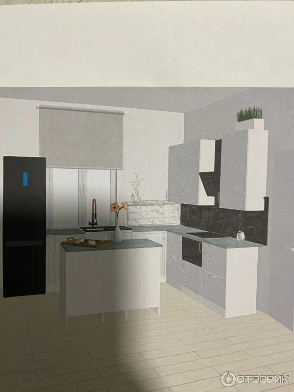 Готовый проект кухни