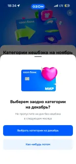 Карта Ozon Банка фото