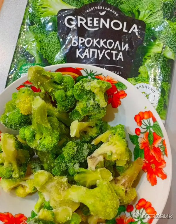 Замороженная капуста брокколи Greenola фото